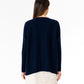 Sadie Crew Neck - Navy