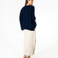 Sadie Crew Neck - Navy