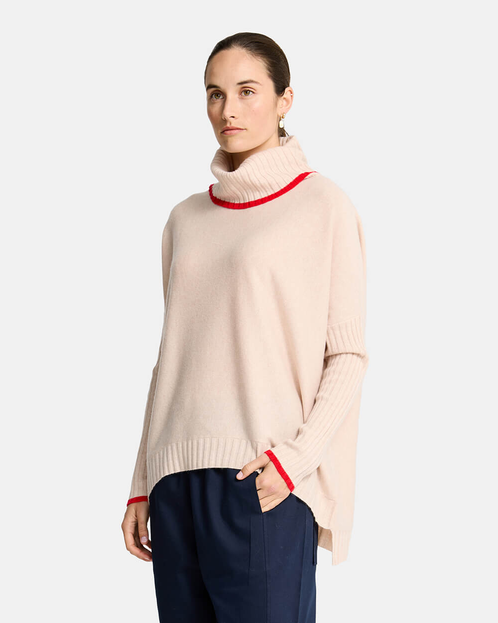 Sinead Knit - Blush/Rouge