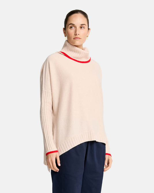 Sinead Knit - Blush/Rouge