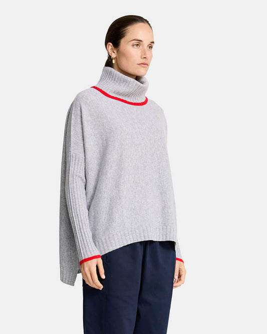 Sinead Knit - Marle/Rouge