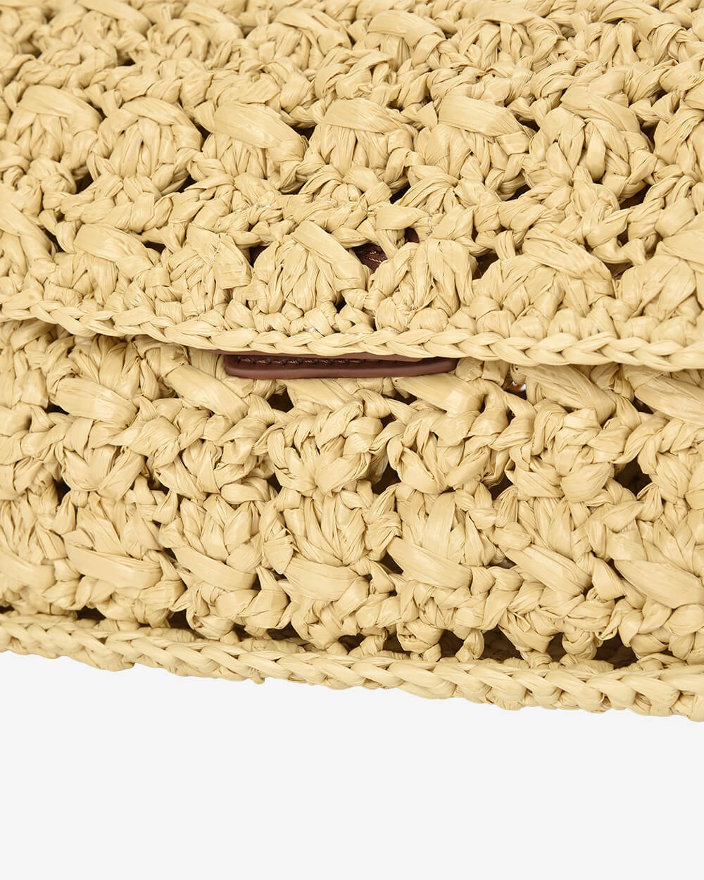 Thea Shoulder Bag - Raffia Weave
