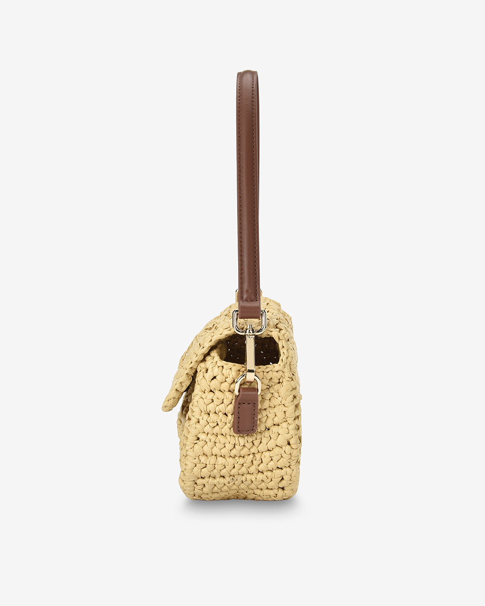 Thea Shoulder Bag - Raffia Weave