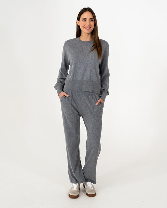 Kelsey Lounge Pant - Thunder Grey