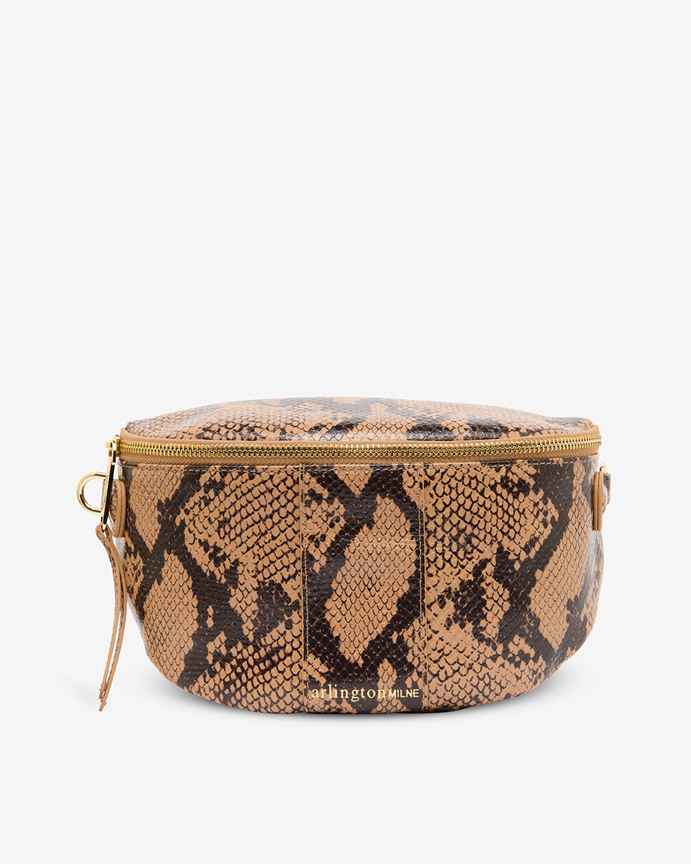 Zara Sling Bag - Caramel Python - Arlington Milne