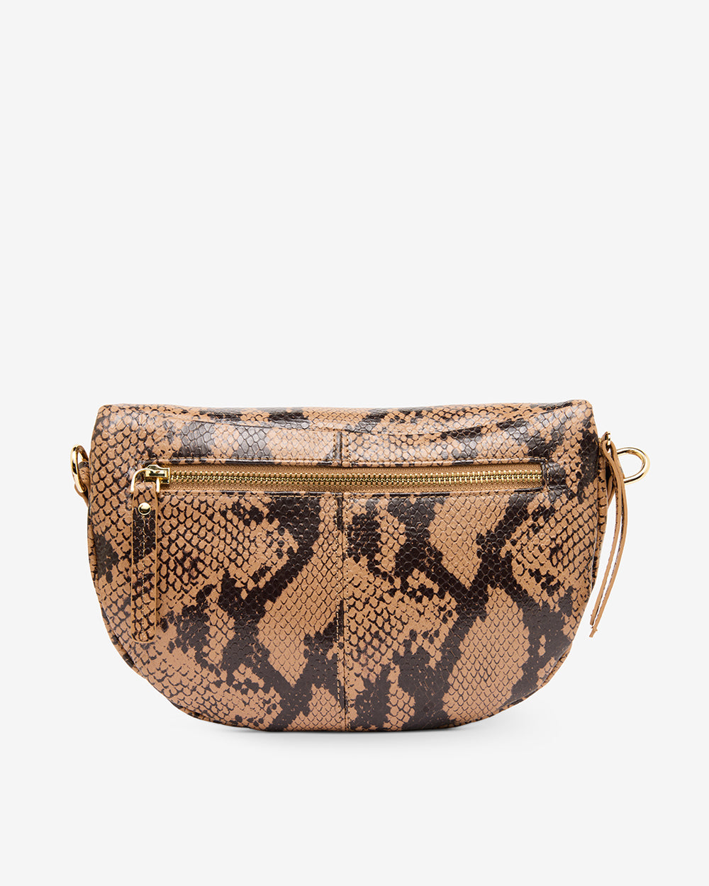 Zara Sling Bag - Caramel Python - Arlington Milne