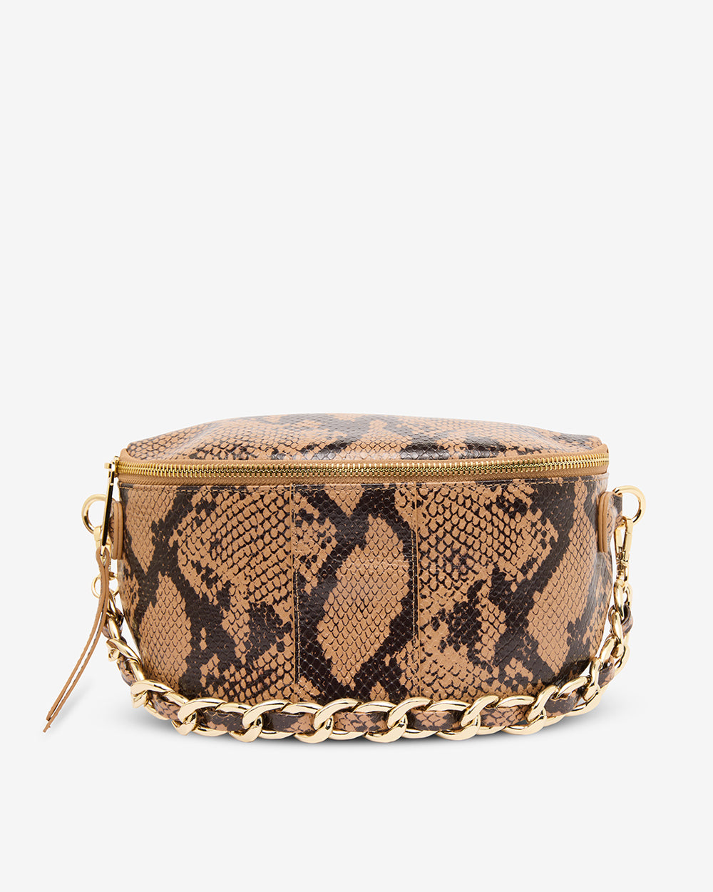 Zara Sling Bag - Caramel Python - Arlington Milne