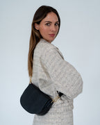 Zara Saddle Bag - Black - Arlington Milne