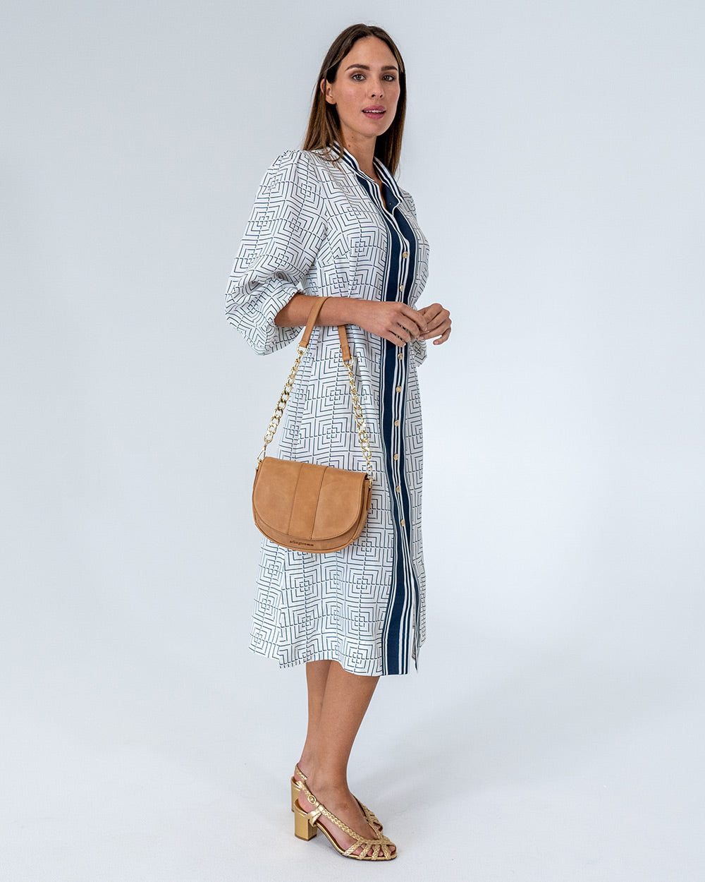 Zara Saddle Bag - Vintage Tan - Arlington Milne