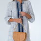 Zara Saddle Bag - Vintage Tan