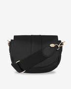 Zara Saddle Bag - Black - Arlington Milne