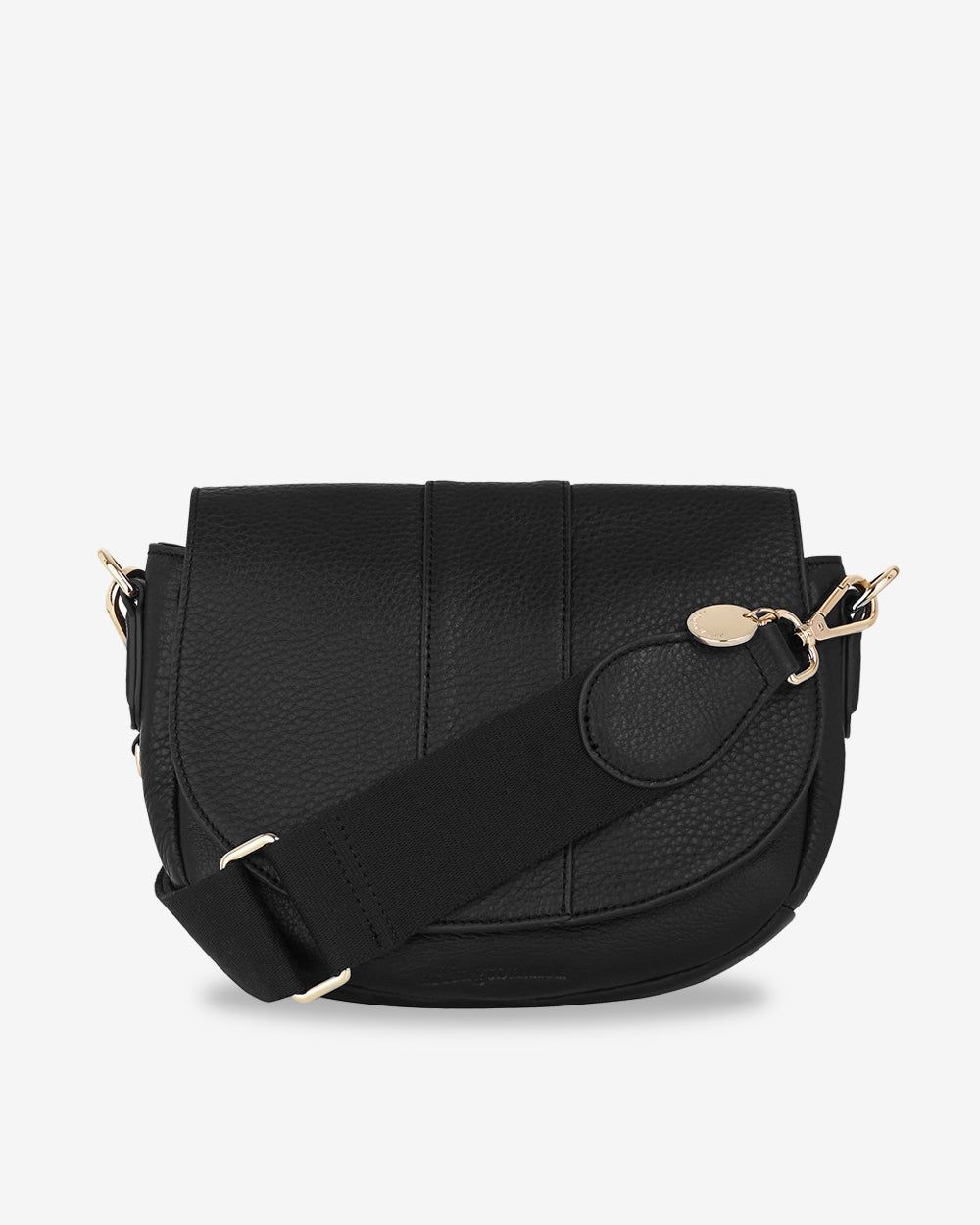 Zara Saddle Bag - Black - Arlington Milne