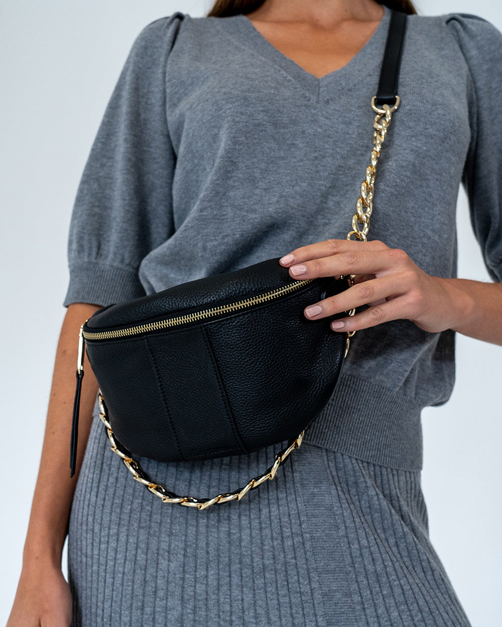 Zara Sling Bag - Black - Arlington Milne