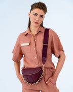 Zara Sling Bag - Burgundy - Arlington Milne