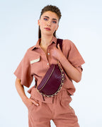 Zara Sling Bag - Burgundy - Arlington Milne