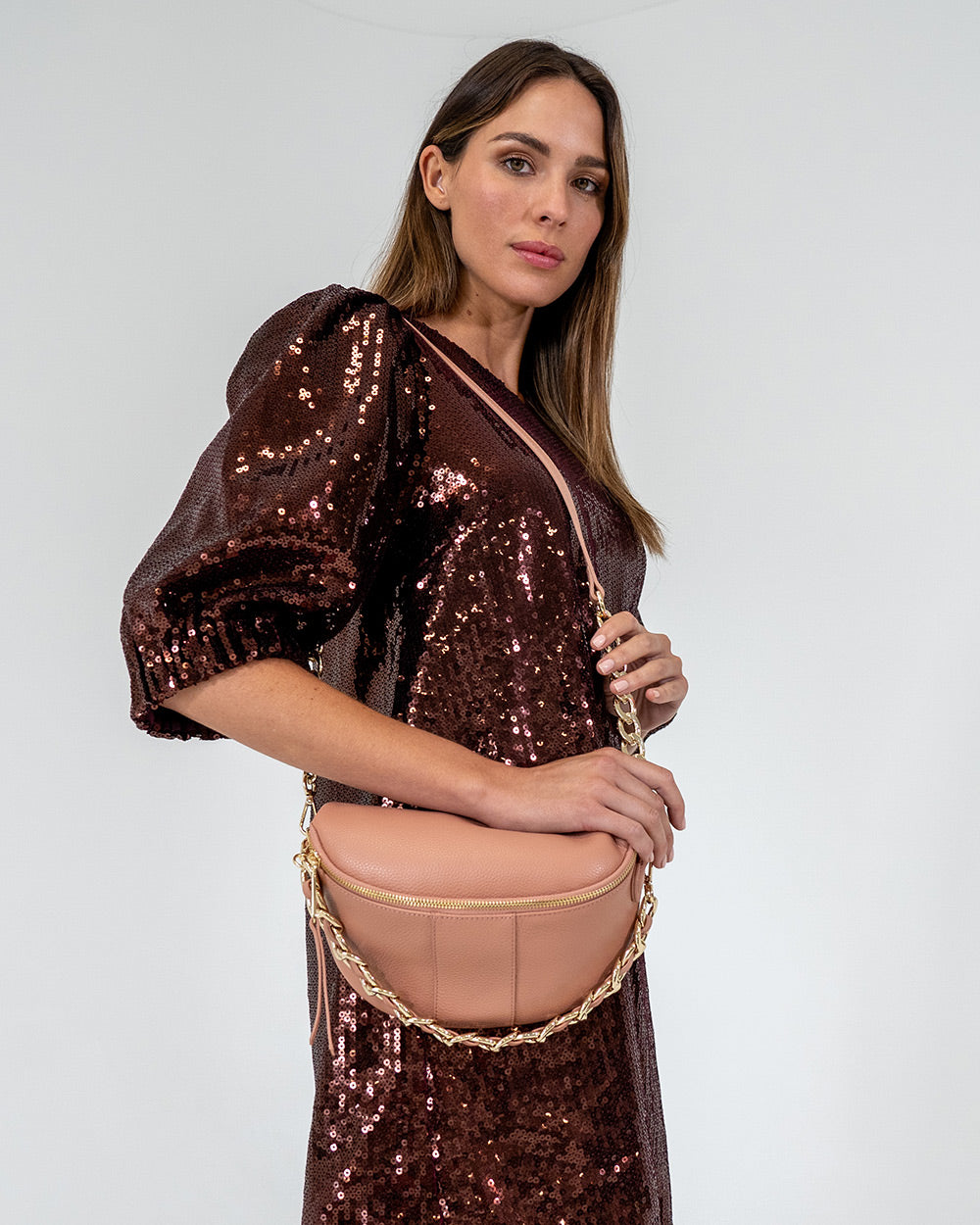 Zara Sling Bag - Rosette