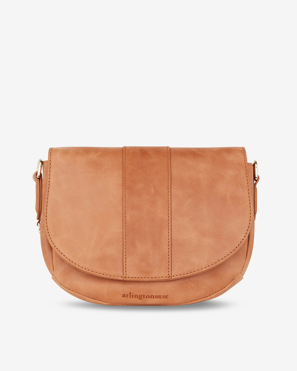 Zara Saddle Bag - Vintage Tan