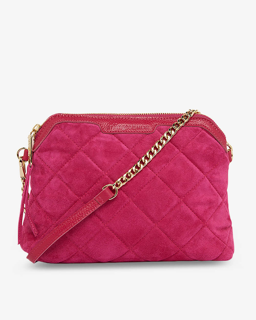 Abigail - Hot Pink Suede