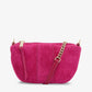 Alice Crossbody - Hot Pink Suede