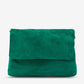 Amber Bag - Emerald Suede