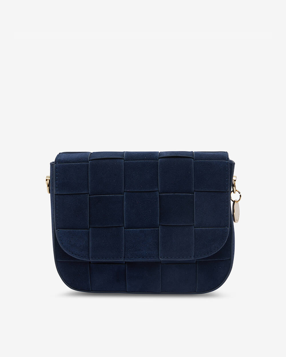 Navy suede crossbody bag new arrivals