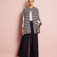 Isabella Cape - Navy/White Stripe