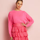Louise Knit - Dayglo Pink