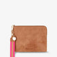 Paige Clutch - Vintage Tan
