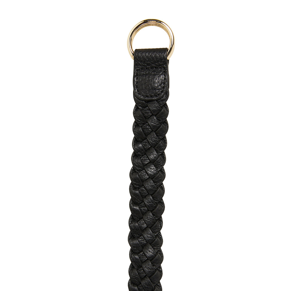 Plaited Belt - Black - Arlington Milne