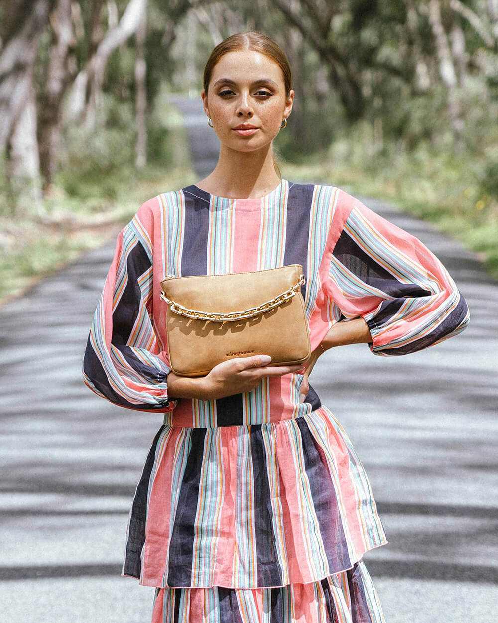 Samantha Crossbody - Vintage Tan