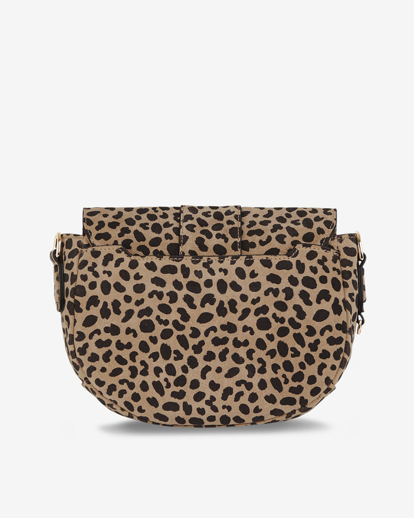 Zara Saddle Bag Spot Suede Arlington Milne